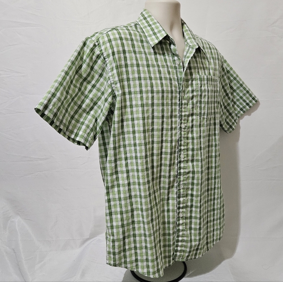James Tattersall Button-Down Short Sleeve Checkered Shirt - Picture 6 of 12